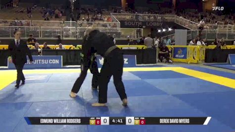 Derek David Myers vs Edmund William Rodgers 2025 Pan Jiu Jitsu IBJJF Championship