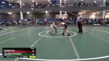 75 lbs Round 3 (6 Team) - Clark Egan, Delta vs Drayden Tschantz, Clear Fork