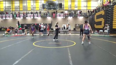 140 lbs Cons. Round 1 - Ariah Ayala, Iowa vs Jammie Krah, Ankeny Girls Wrestling Club