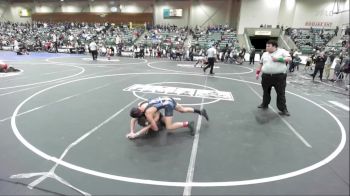 106 lbs Quarterfinal - Noel Mendez, Ram WC vs Mateo Herrera, Anderson Attack WC