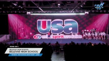 Bellevue High School - Bellevue High School [2025 High School Band Chant - Large Day 2] 2025 USA Spirit Natl's/Collegiate Champs/Jr. Natl's