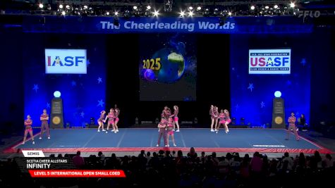 Scotia Cheer Allstars - Infinity [2025 L5 International Open Small Coed Semis] 2025 The Cheerleading Worlds