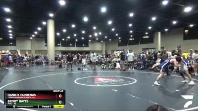 132 lbs Quarters & 3rd Wb (32 Team) - Brody Hayes, PWC vs Danilo Cardenas, Team Rich Habits White