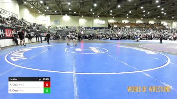 145 lbs Consi Of 4 - Aaron Cato, Wolf Den vs Elijah Cruz, Sweet Home