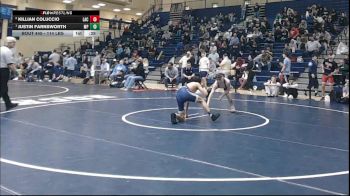 114 lbs 3rd Place - Killian Coluccio, Lacey Township vs Justin Farnsworth, Malvern Prep
