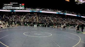 Replay: Mat 3 - 2025 NCHSAA (NC) State Championships | Feb 24 @ 4 PM