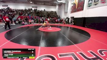 138 lbs Champ. Round 2 - Tazz Hyer, Legend vs Azurieh Thompson, Rocky Mountain