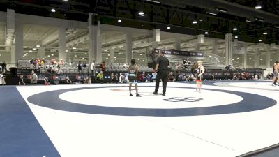 33 kg Cons. Quarters - Hudson Stenglein, Journeymen Wrestling Club vs Cameron Gilbert, The STJ Wrestling Club