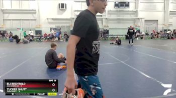 72 lbs Quarterfinals (8 Team) - Eli Bechtold, All American vs Tucker Shutt, Team Shutt