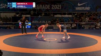 62 kg Final 3-5 - Anastasiia Parokhina, Rus vs Anna Fabian, Srb