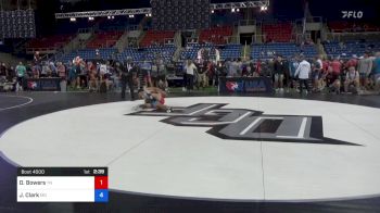 160 lbs Cons 32 #2 - Drake Bowers, Tennessee vs Joseph Clark, Maryland