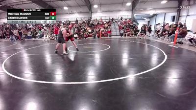 212-216 lbs Round 3 - Micheal Madden, Rawlins vs Caden Haynes, Cheyenne East