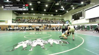 144 lbs 1st Place Match - James Ruiz, Esperanza vs Xander Fronhofer, Nordhoff