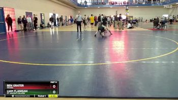 149 lbs Cons. Round 2 - Liam Flanigan, St. Vincent College vs Ben Grater, Wilkes