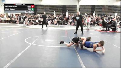 77 lbs Rr Rnd 1 - Joseph Stolfi, CT Whale Beluga - ESE vs Dexx Daman, TDWC Minions - ESE