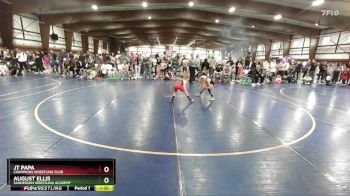 65 lbs Champ. Round 1 - August Ellis, Sanderson Wrestling Academy vs Jt Papa, Champions Wrestling Club