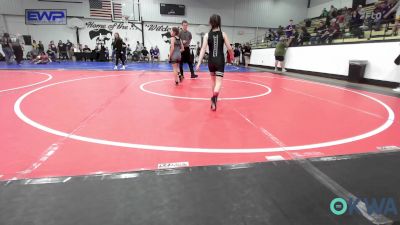 69-72 lbs Rr Rnd 3 - Aliyah Golden, Wyandotte Youth Wrestling vs Khloe Weisinger, Wyandotte Youth Wrestling