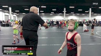 48 lbs Placement (4 Team) - Maverick Elliot, Mat Assassins Grey vs Bryce Warm, Headhunters