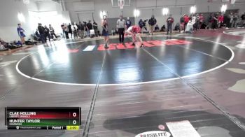 170 lbs Champ. Round 2 - Hunter Taylor, Chiawana vs Clae Holling, Liberty Spangle