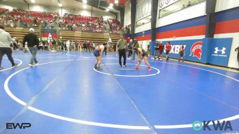 120 lbs Rr Rnd 1 - Aryzona Cummings, Mojo Grappling Academy vs Ethan Berry, Team Tulsa Wrestling Club