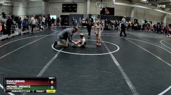 40 lbs Cons. Round 1 - Evan Herwig, Warhawks vs Michael Drewitz, Severn Seminoles