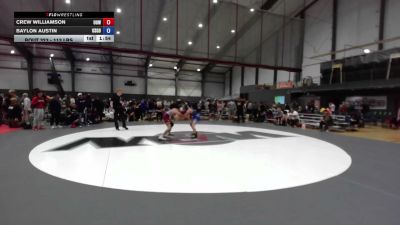 126 lbs Cons. Rd Of 16 - Crew Williamson, UP OUTLAW WC vs Baylon Austin, USA Gold