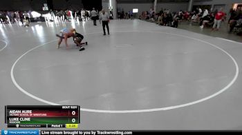 126 lbs Cons. Round 6 - Luke Cline, Missouri vs Aidan Aure, Victory School Of Wrestling