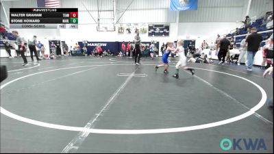 43 lbs Consolation - Walter Graham, Team Worx Wrestling Club vs Stone Howard, Marlow Outlaws