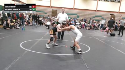 90 lbs Quarterfinal - Michael Mendick, Colonial Pride vs Logan Smith, Kraken