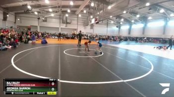65 lbs Cons. Round 4 - Georgia Barron, Spartan Mat Club vs Raj Riley, El Paso Supers Wrestling Club
