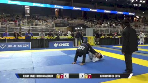 Ighor Pires Da Silva vs Julian David Fonseca Bautista 2025 Pan Jiu Jitsu IBJJF Championship