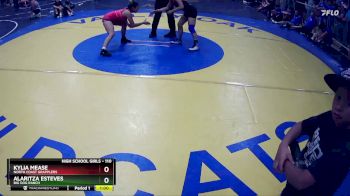 110 lbs Cons. Semi - Alaritza Esteves, Big Dog Ranch vs Kylia Mease, North Coast Grapplers