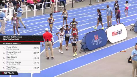 High School Girls' 200m, Finals 11 - Age 11-12