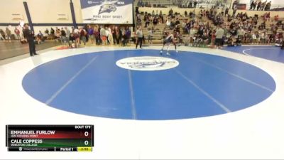 149 lbs Cons. Round 1 - Emmanuel Furlow, UW-Stevens Point vs Cale Coppess, Wheaton College