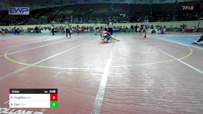 123 lbs Consi Of 16 #2 - Ruby Hughes, Bixby JH Girls vs Alexis Cox, Pryor Tigers Wrestling