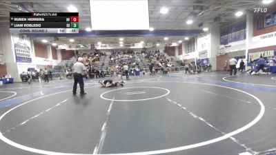 138 lbs Cons. Round 2 - Liam Robledo, San Dimas vs Ruben Herrera, Norte Vista