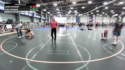 113 lbs Consi Of 8 #1 - Kaine Letsinger, TN vs Khel Lipumano, AZ