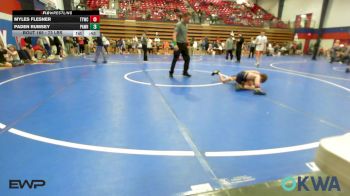 73 lbs 3rd Place - Myles Flesner, Team Tulsa Wrestling Club vs Paden Rumsey, Pawhuska Elks Takedown