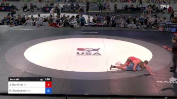 182 lbs Rnd Of 64 - Jaxon Hamilton, Arizona vs Brock Gustaveson, Washington