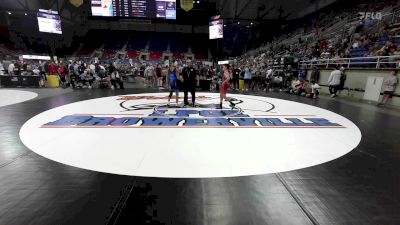 100 lbs Rnd Of 64 - Mavrik Harrell, CA vs Jojo Burke, NJ