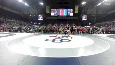 125 lbs Cons. Sub-quarters - Kennedy Unrue, PA vs Cristel Miguel, CT