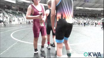 90 lbs Consi Of 4 - Luke Robertson, Gore Pirates Youth Wrestling vs Cadyn Tate, Bridge Creek Youth Wrestling