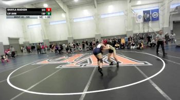120 lbs Champ. Round 1 - Shayla Madsen, Davis vs Liv Ahn, Timpanogos