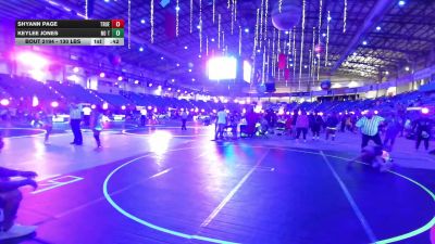 130 lbs Consolation - Shyann Page, True Grit Wrestling vs Keylee Jones, No Team