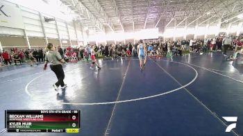 88 lbs Cons. Round 2 - Beckam Williams, Northside Wrestling Club vs Kyler Muir, Elite Wrestling