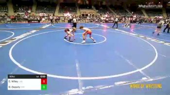 95 lbs Consi Of 16 #1 - Cash Wiley, Lions Wrestling Academy vs Dominic Deputy, RPW