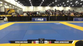 Emanuel Antonio Delgado vs Stephen James Sparks 2025 World IBJJF Jiu-Jitsu No-Gi Championship