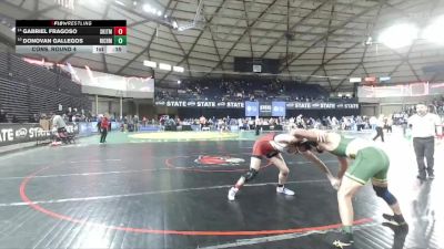 Boys 4A 165 lbs Cons. Round 4 - Donovan Gallegos, Richland vs Gabriel Fragoso, South Kitsap