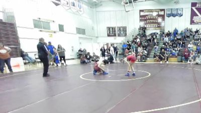 92 lbs Round 2 - Ariah Torres, Moses Lake Wrestling Club vs Elliott Koenig, Steelclaw Wrestling Club