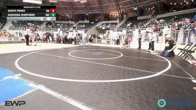 46 lbs Consolation - Dante Perez, Tiger Trained Wrestling vs Nashoba Shepherd, Berryhill Wrestling Club